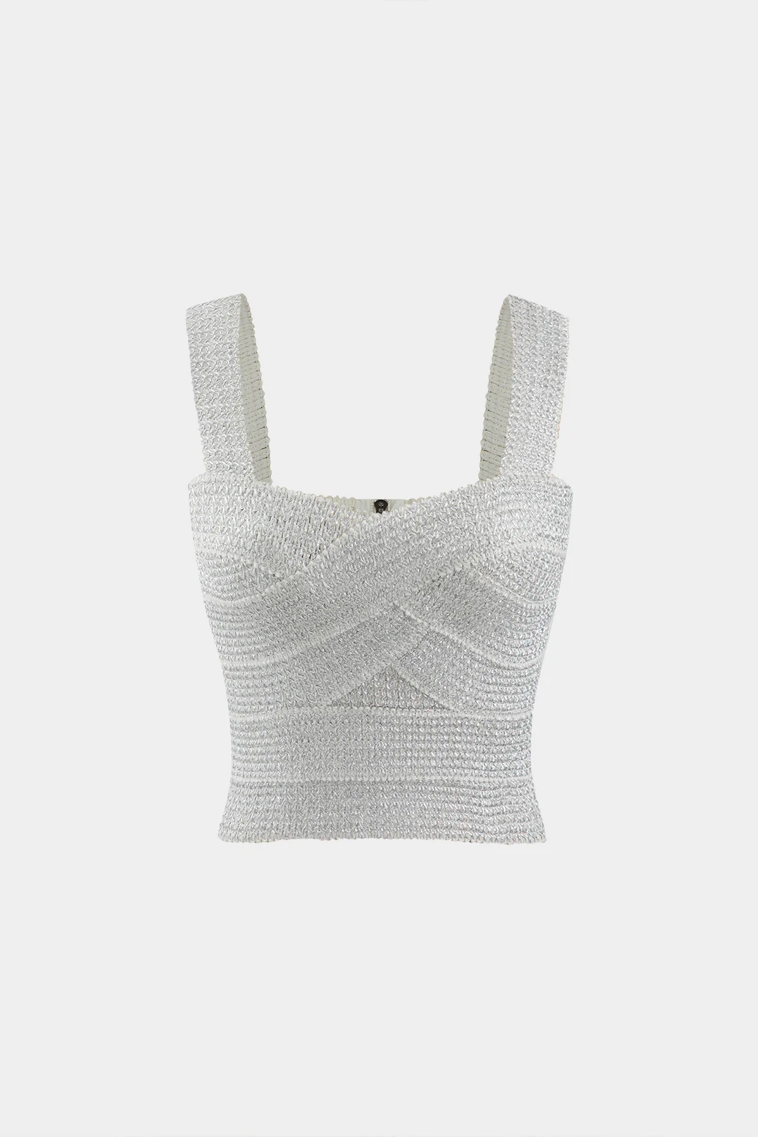 Zip Back Crop Bandage Tank Top - Image 8