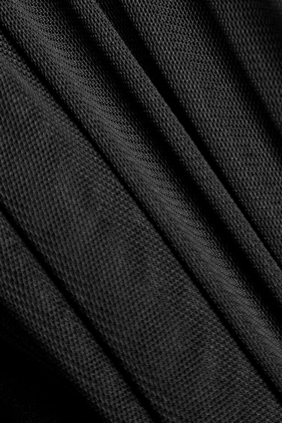 Pleated Mesh Halter Tank Top - Image 10