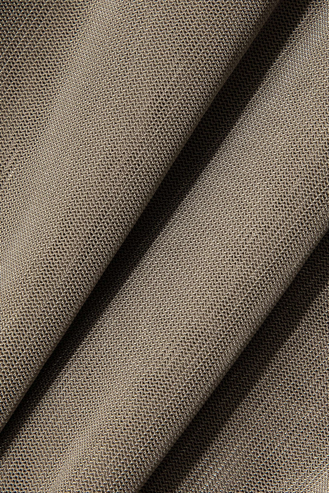 Pleated Mesh Halter Tank Top - Image 5