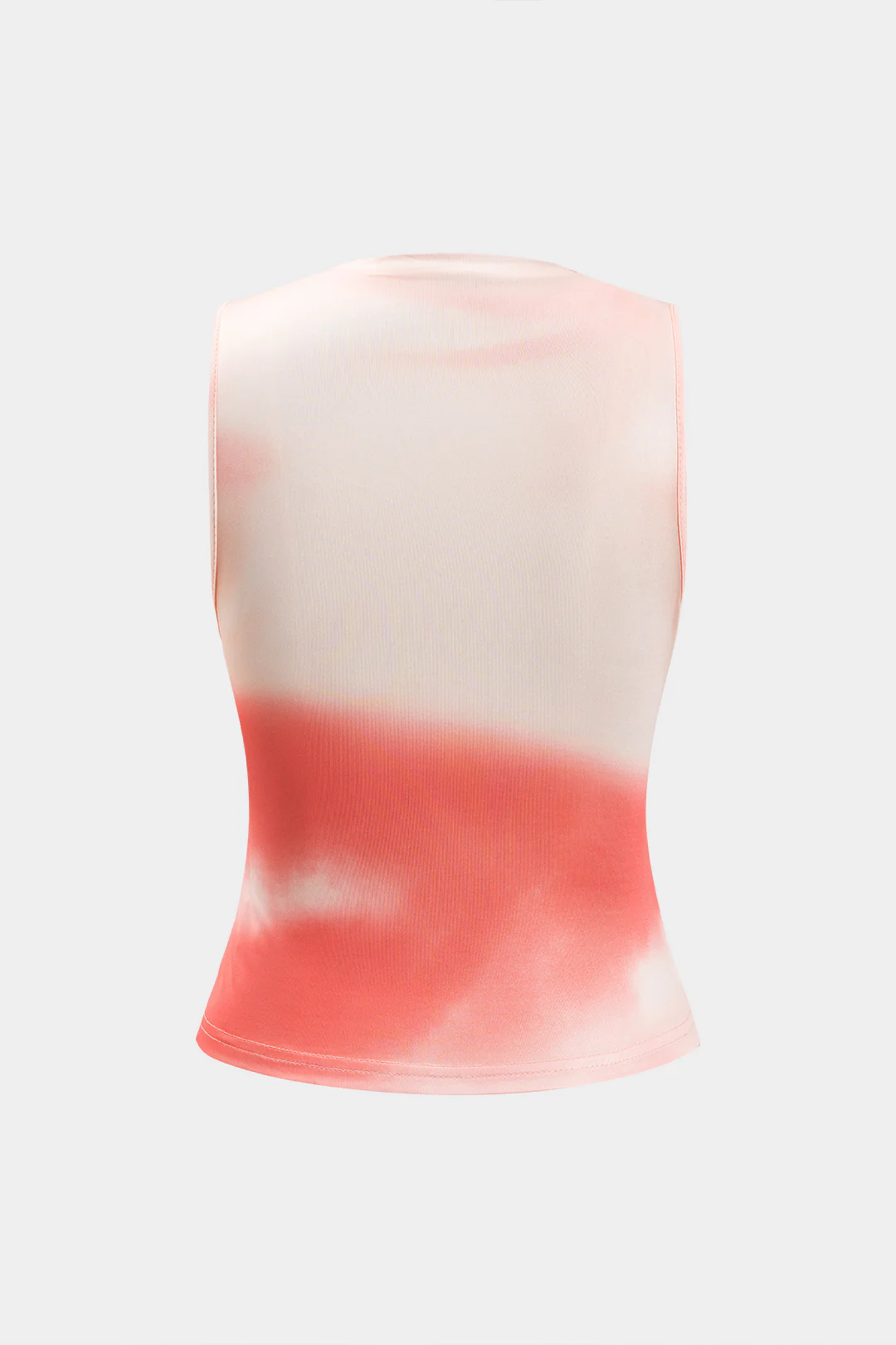 Tie Dye Ruched Tank Top - Image 2