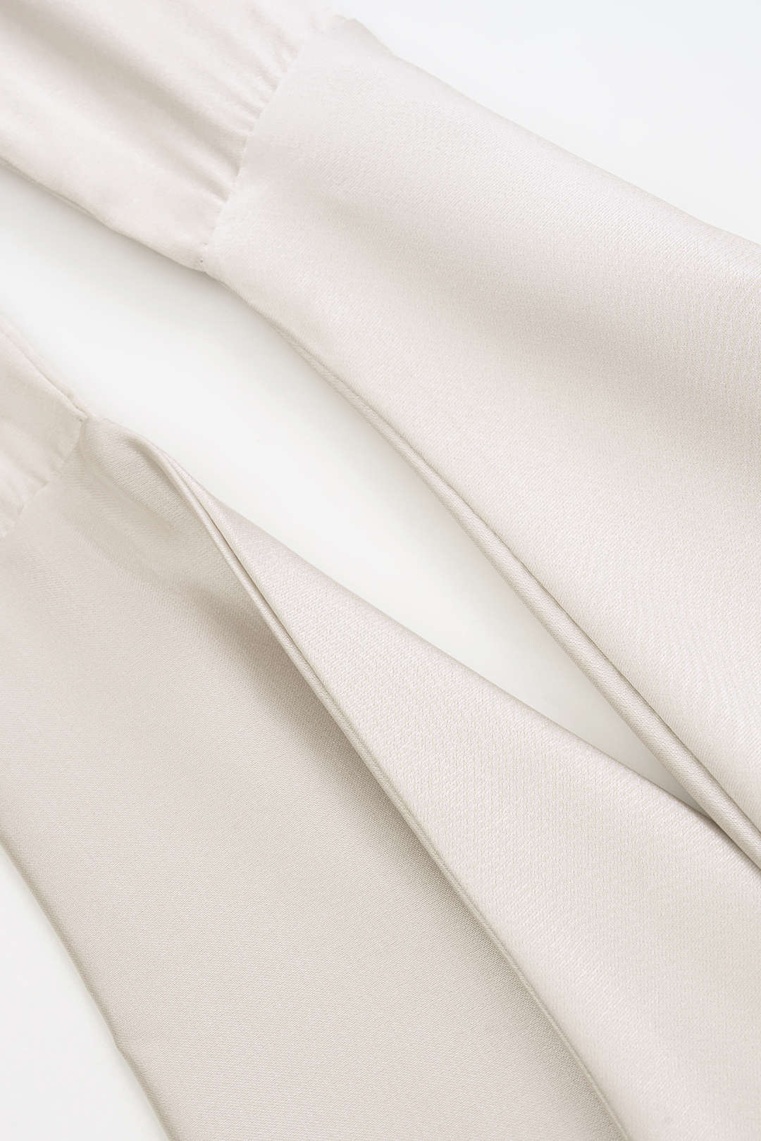 Satin Halter Neck Tie-Up Backless Cowl Neck Tank Top - Image 4