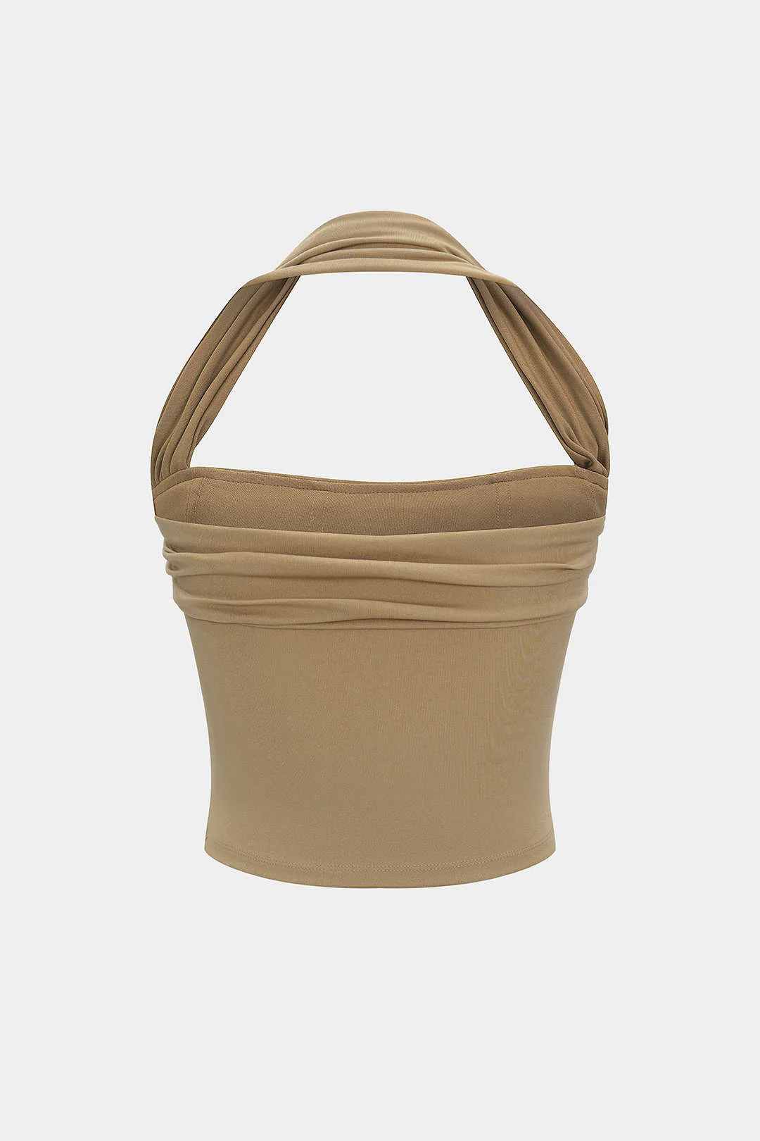 Halter Neck Ruched Top - Image 2