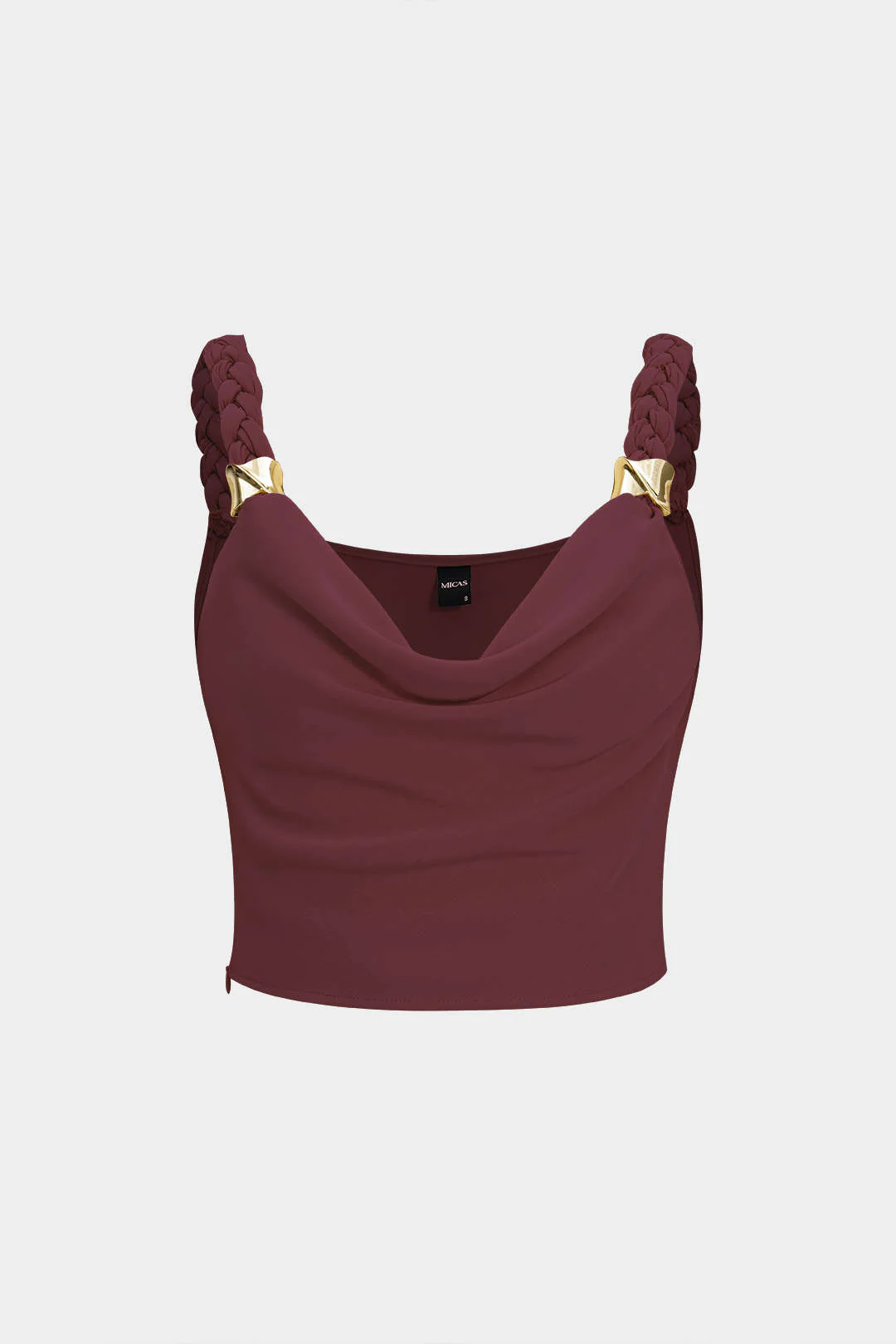 Braided Cowl Neck Cami Top - Image 7
