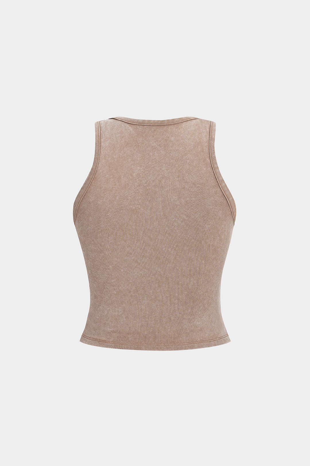 Striped Round Neck Tank Top - Image 2
