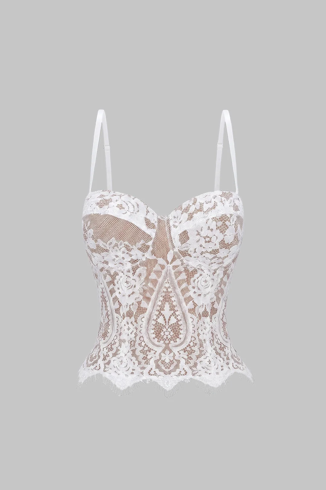 Lace Trim Buckle Cami Top - Image 5