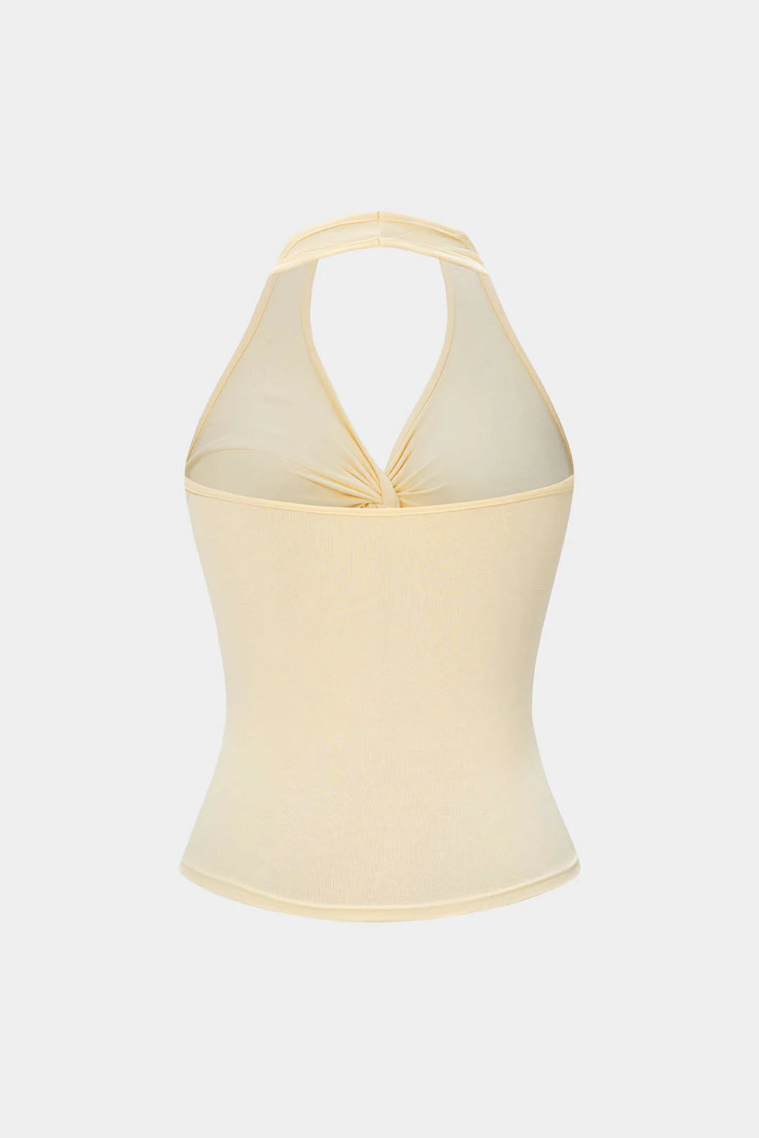 Halter Neck Twist Knot Cami Top - Image 2