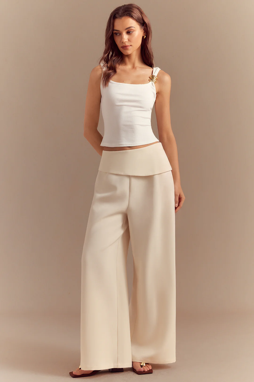 Metallic U-Neck Tank Top - Image 4