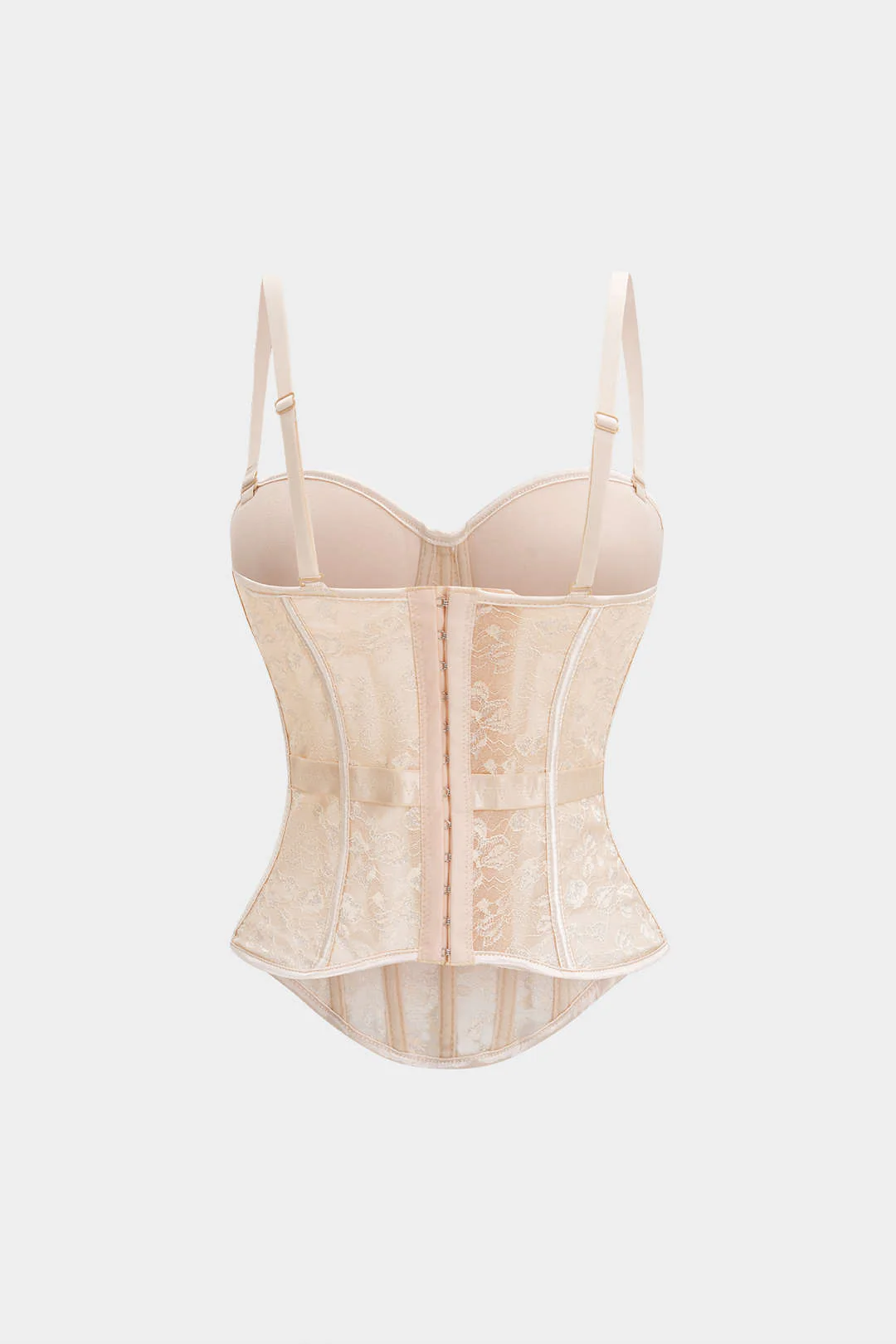 Lace Corset Buckle Cami Top - Image 2
