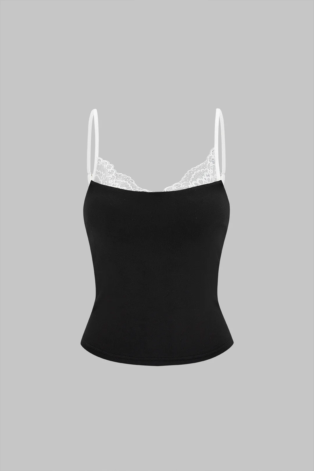 Lace Patchwork Cami Top