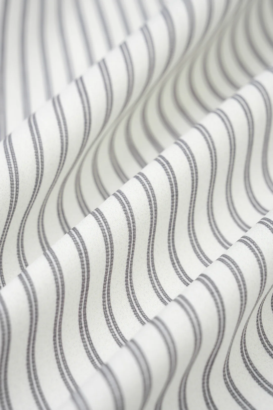 Stripes Print Lapel Asymmetrical Tank Top - Image 4