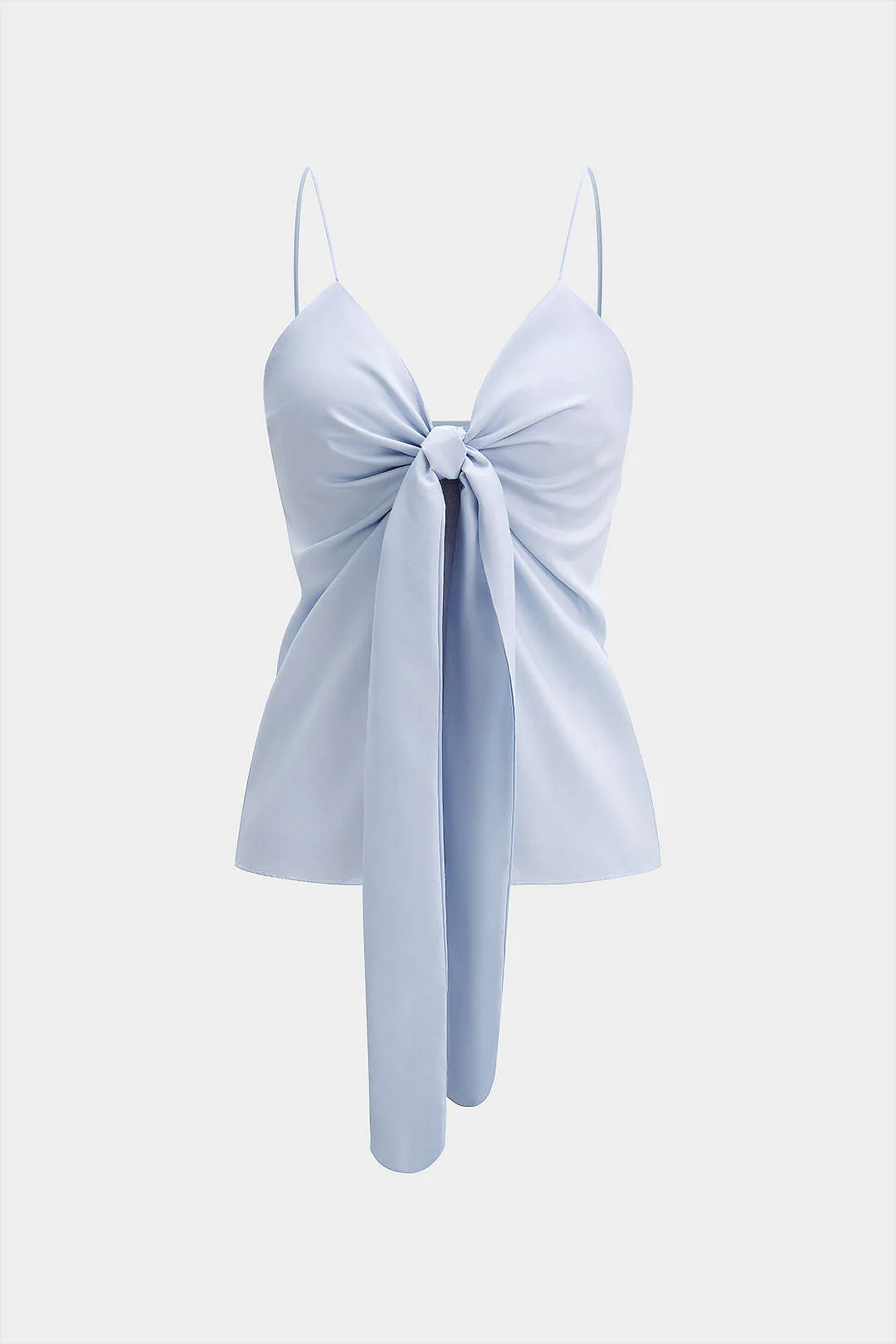 V-Neck Backless Tie-Up Cami Top