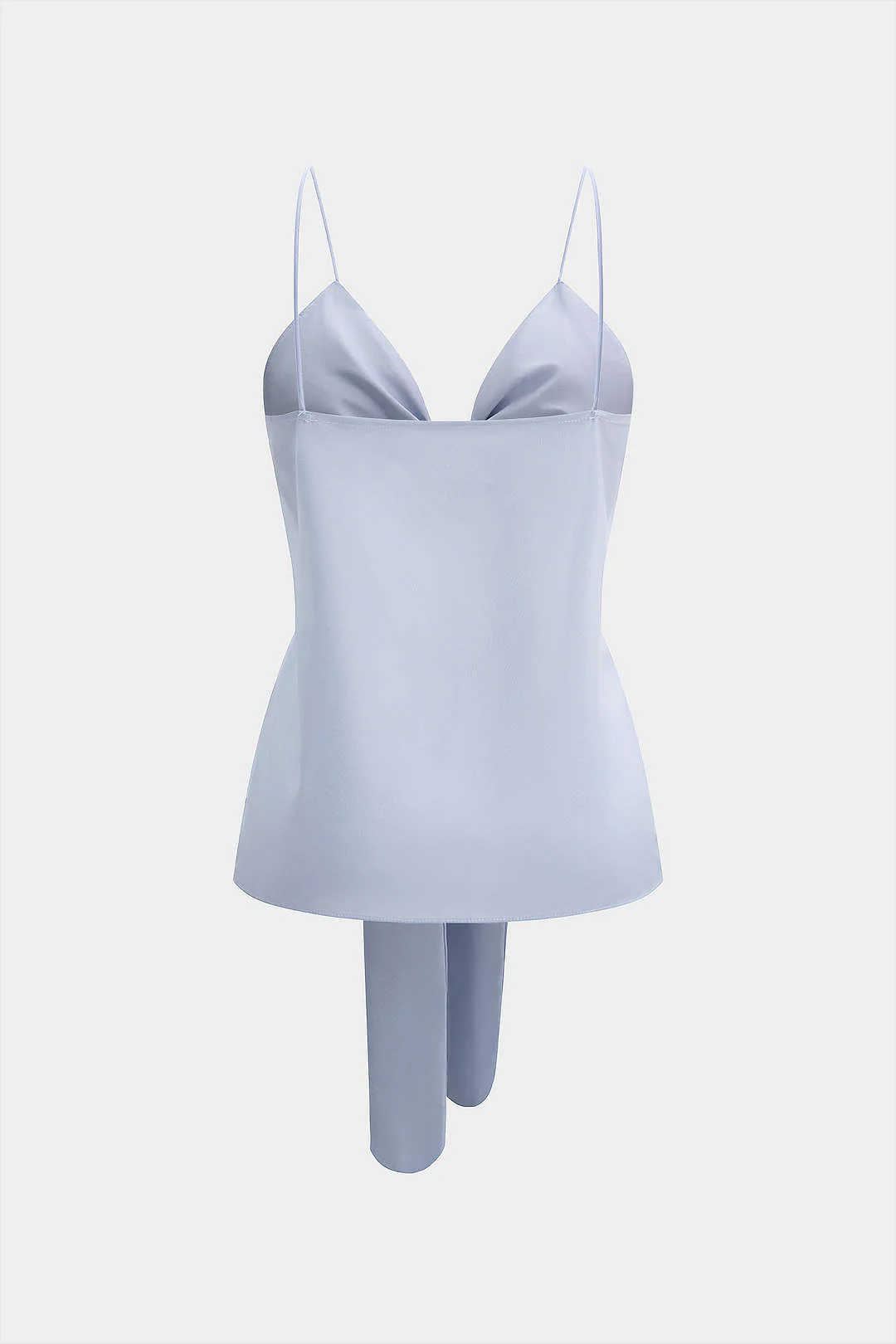 V-Neck Backless Tie-Up Cami Top - Image 2