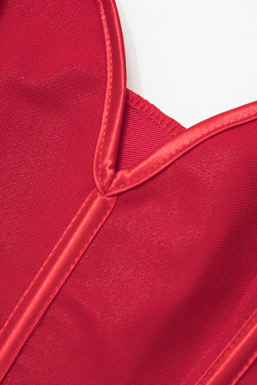V-Hem Tie Back Corset Top - Image 7