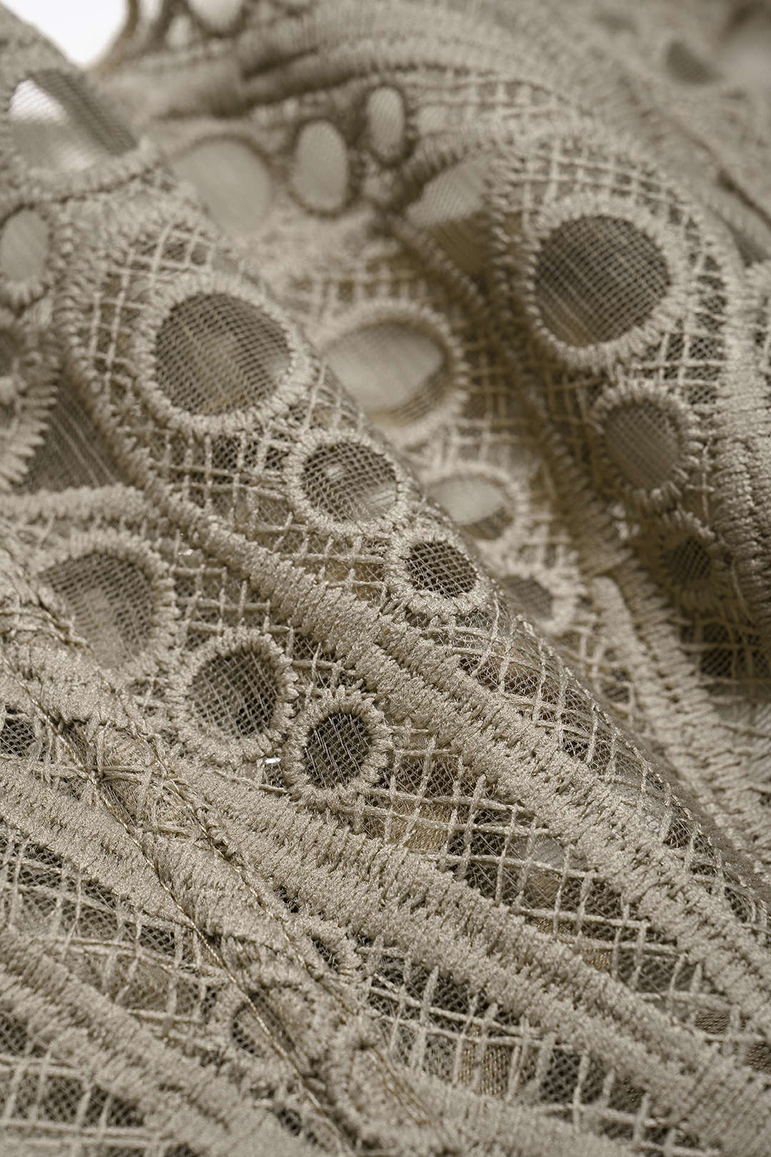 Mesh Lace Tie Back Tube Top - Image 4