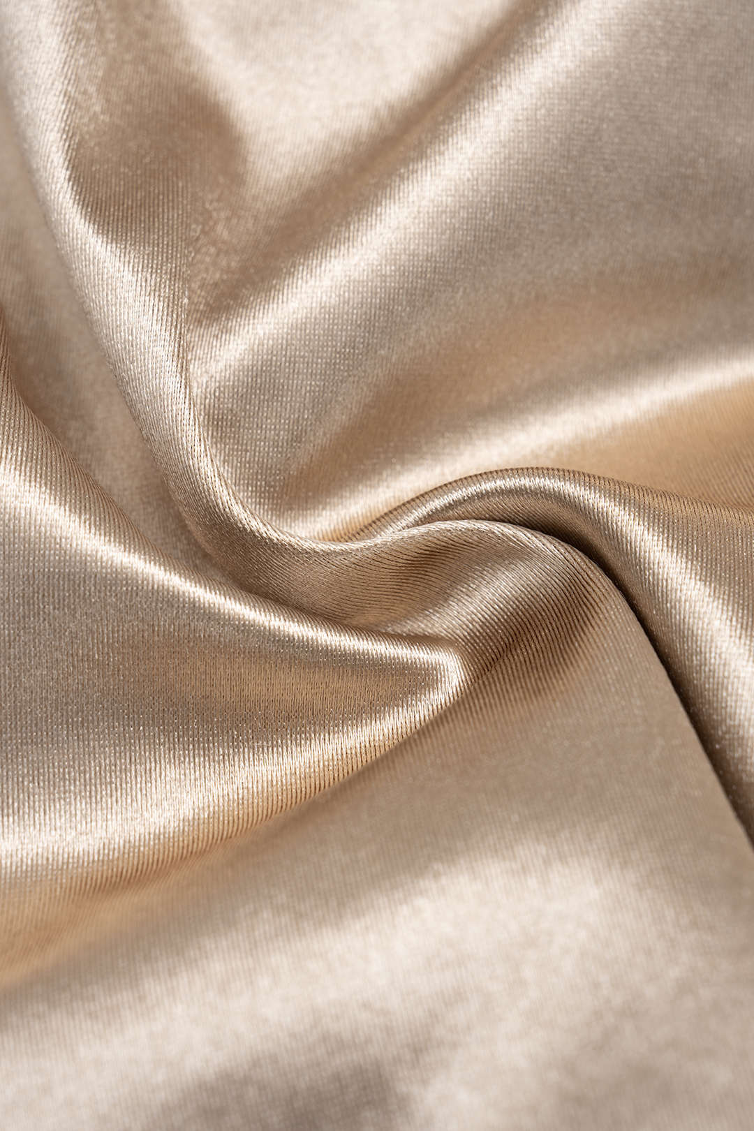 Satin Patchwork Zipper Strapless Tube Top - Image 5