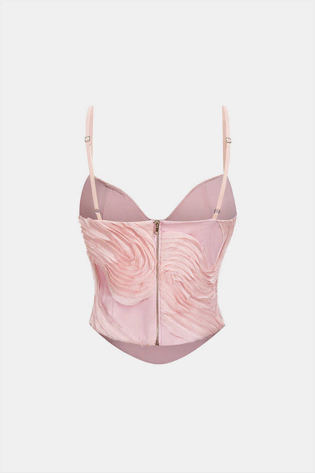 Asymmetrical Ruched Cami Top - Image 2