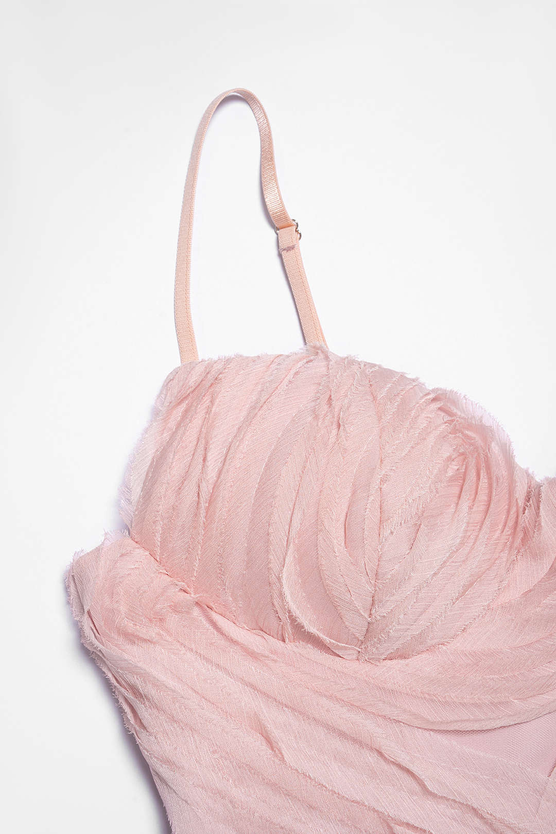Asymmetrical Ruched Cami Top - Image 3