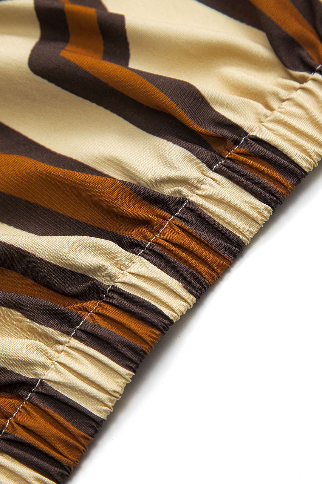 Bohemian Print  Tie Front Short-Sleeve Shirt - Image 5