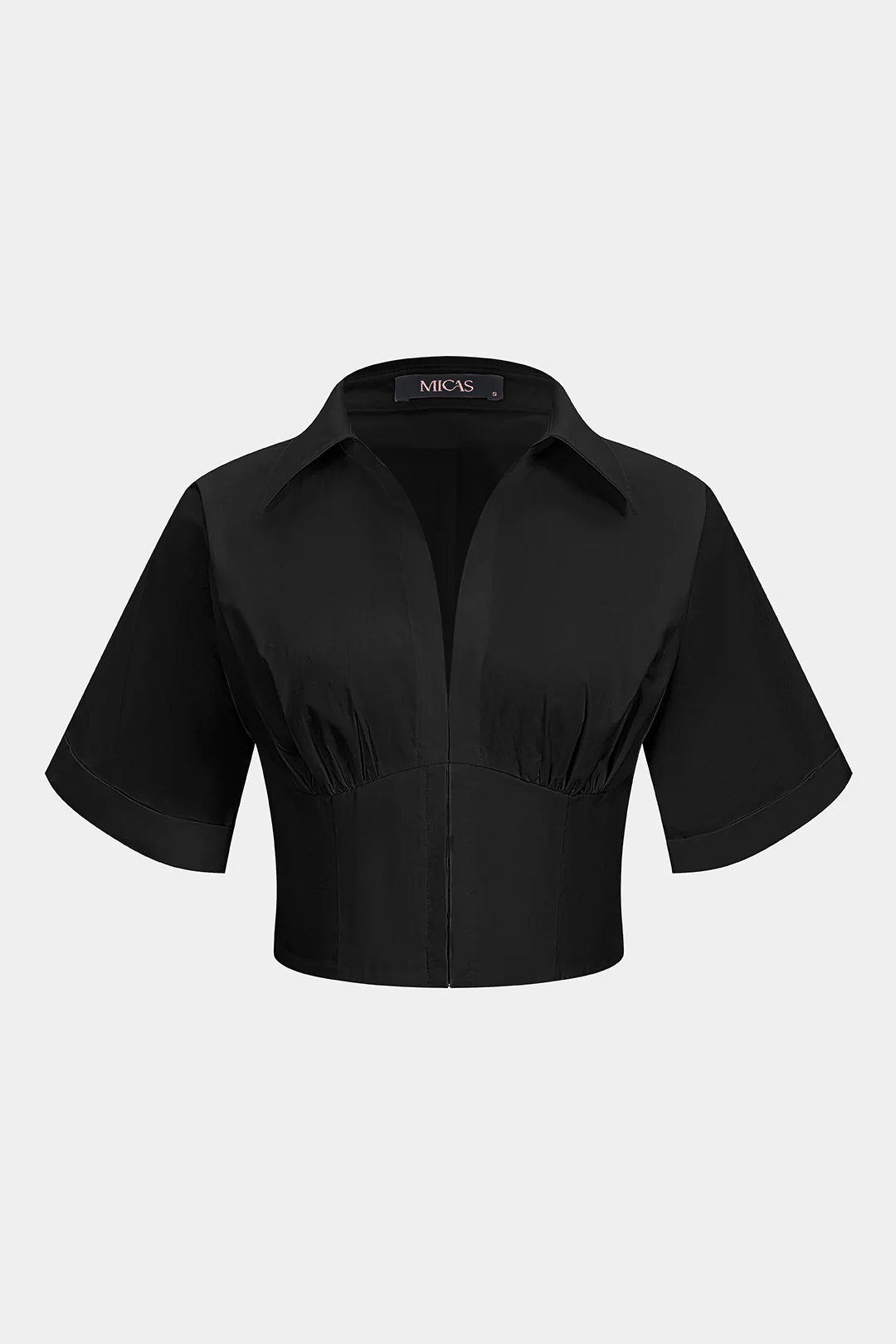 V-Neck Short-Sleeve Shirt - Image 6