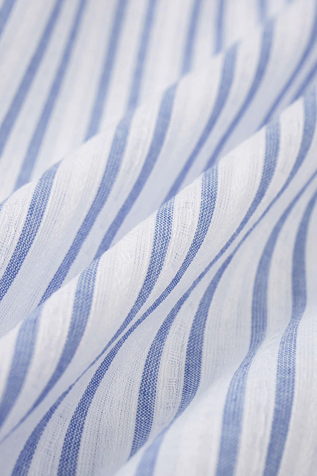 Stripes Print Flutter Short-Sleeve Shirt - Image 5