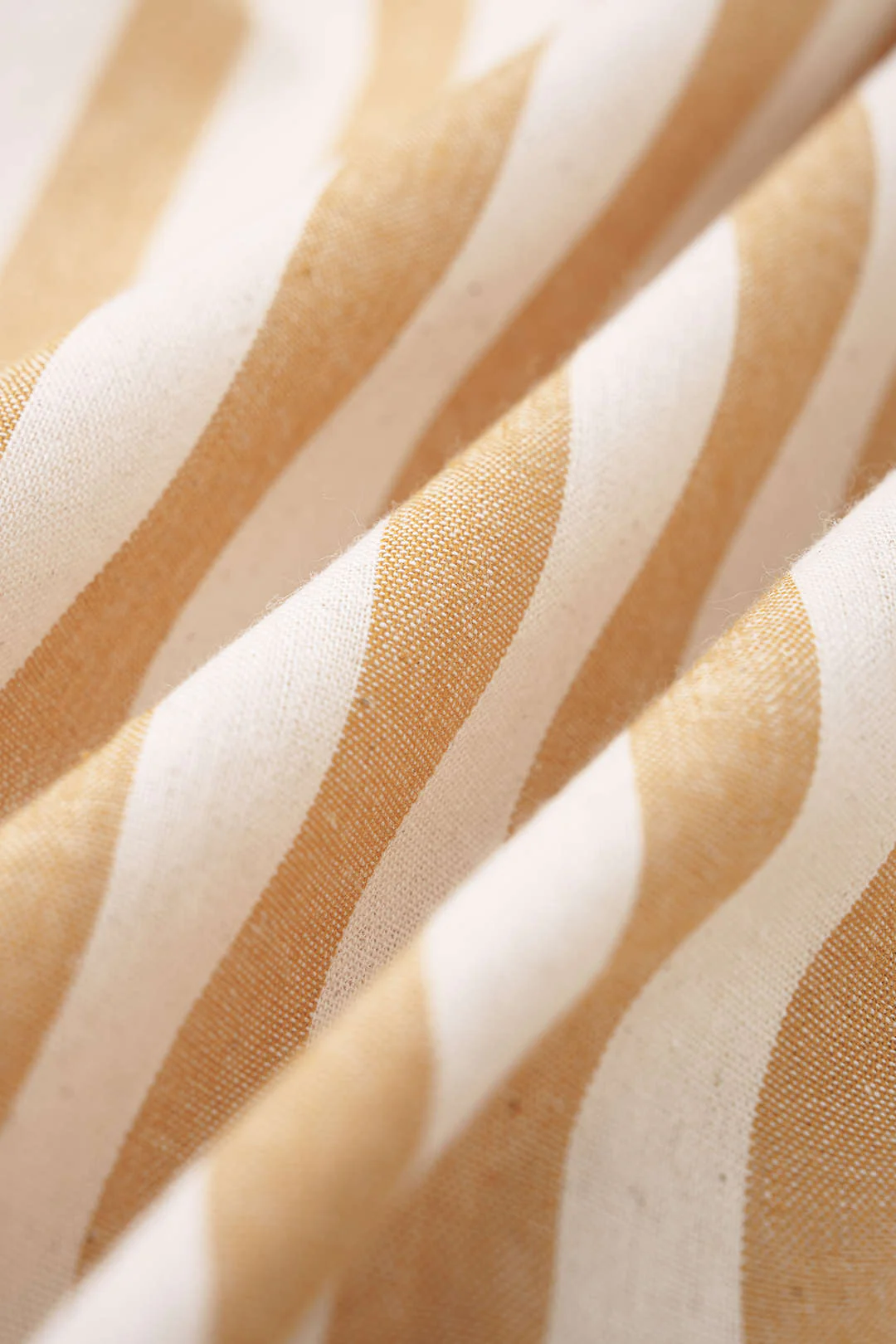 Stripes Print Notched Lapel Tie-Up Short-Sleeve Shirt - Image 3