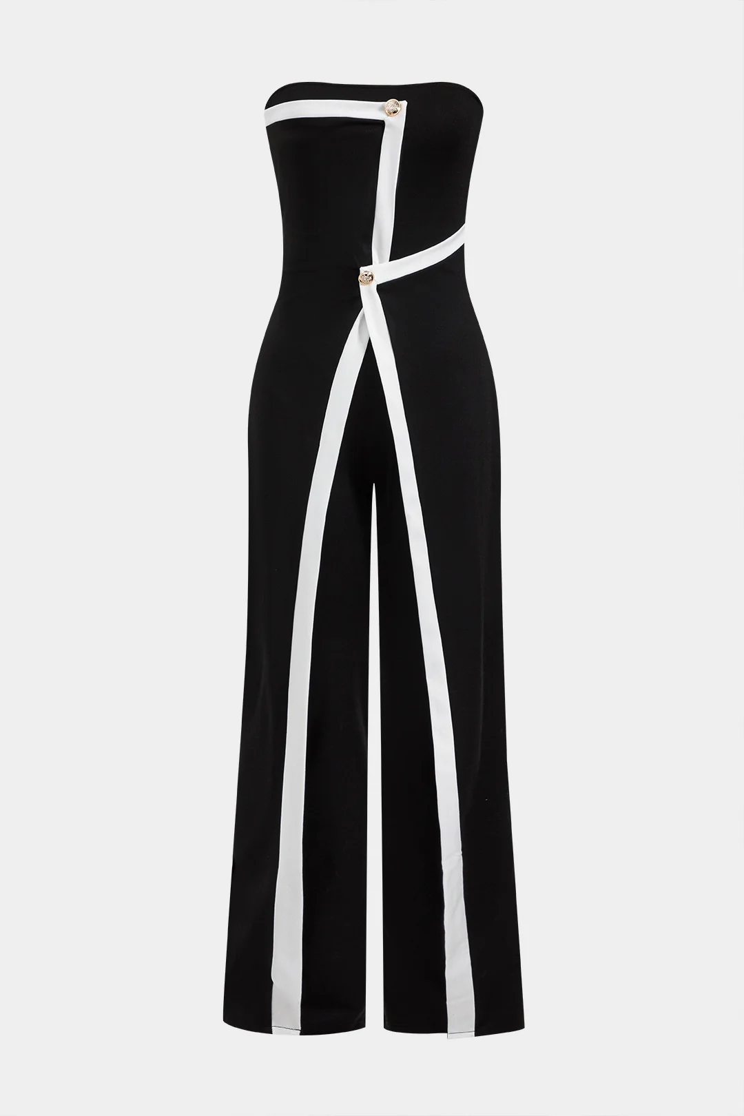 Wrap High Waist Sleeveless Jumpsuit - Image 3