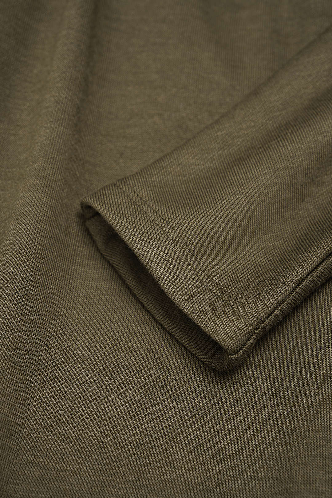 One Shoulder Shirred Long Sleeve Jumpsuit - Image 4