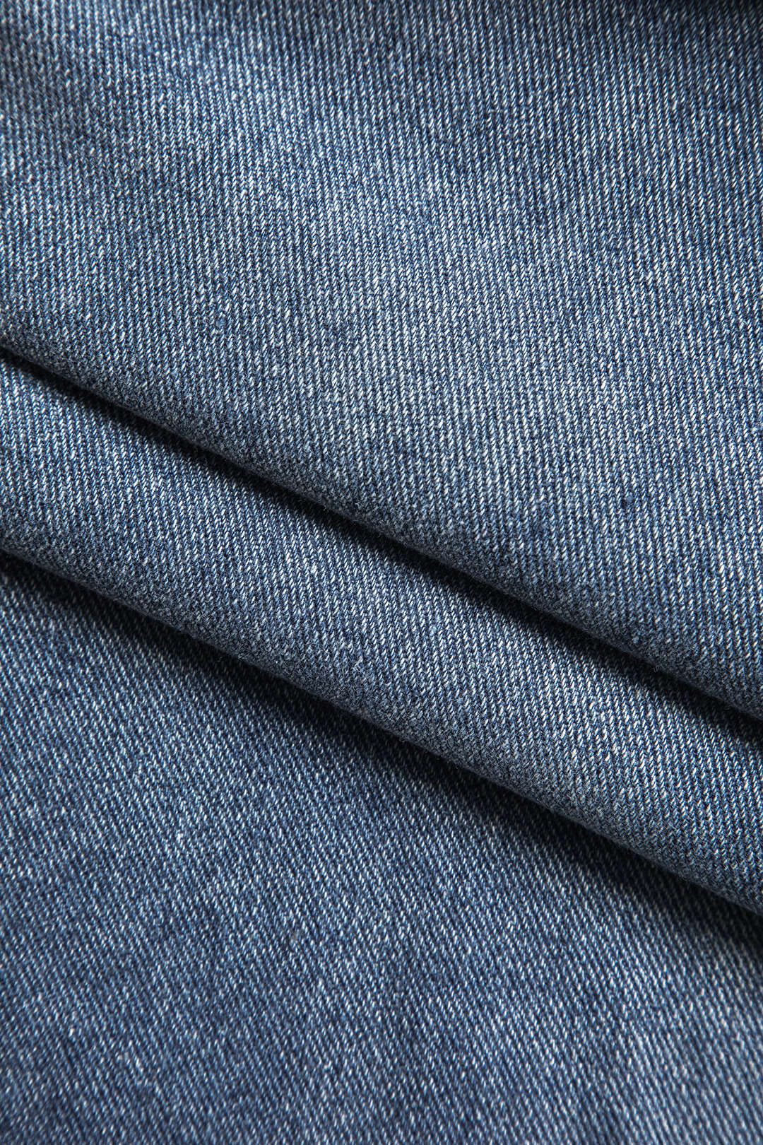 Plus Size Denim Patchwork Zipper Jeans - Image 4