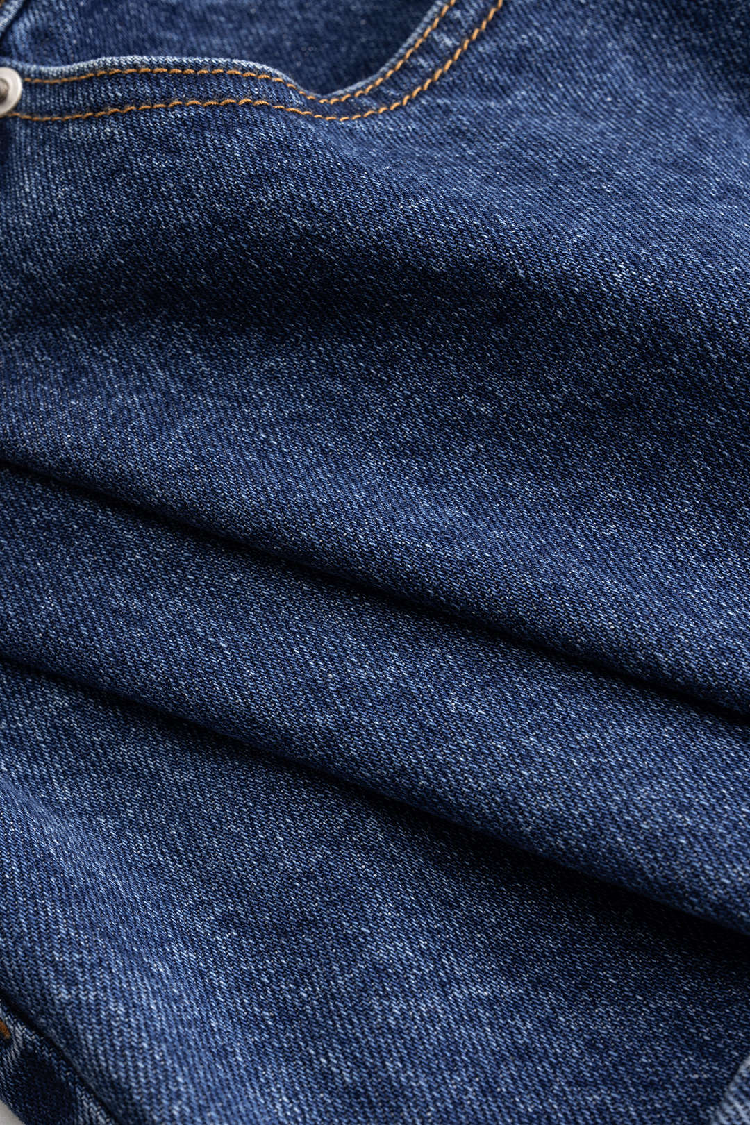 Plus Size Denim Patchwork Zipper Mini Skirt - Image 3