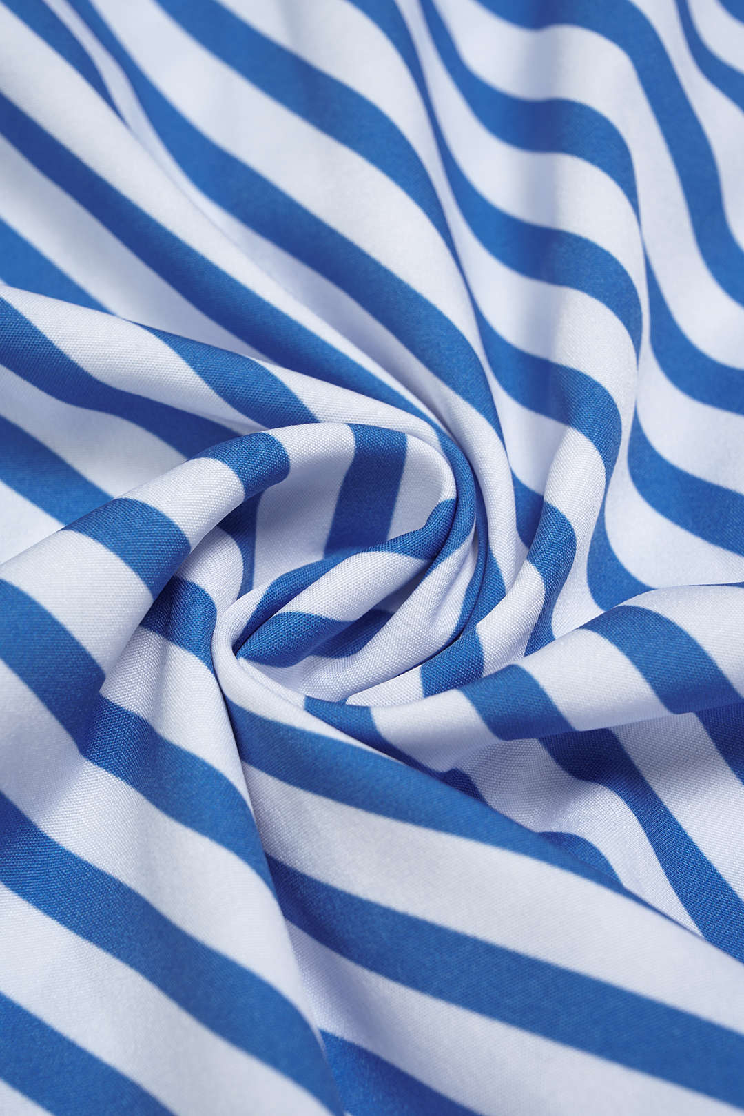 Striped Print Ruffle Bikini Bottom - Image 4