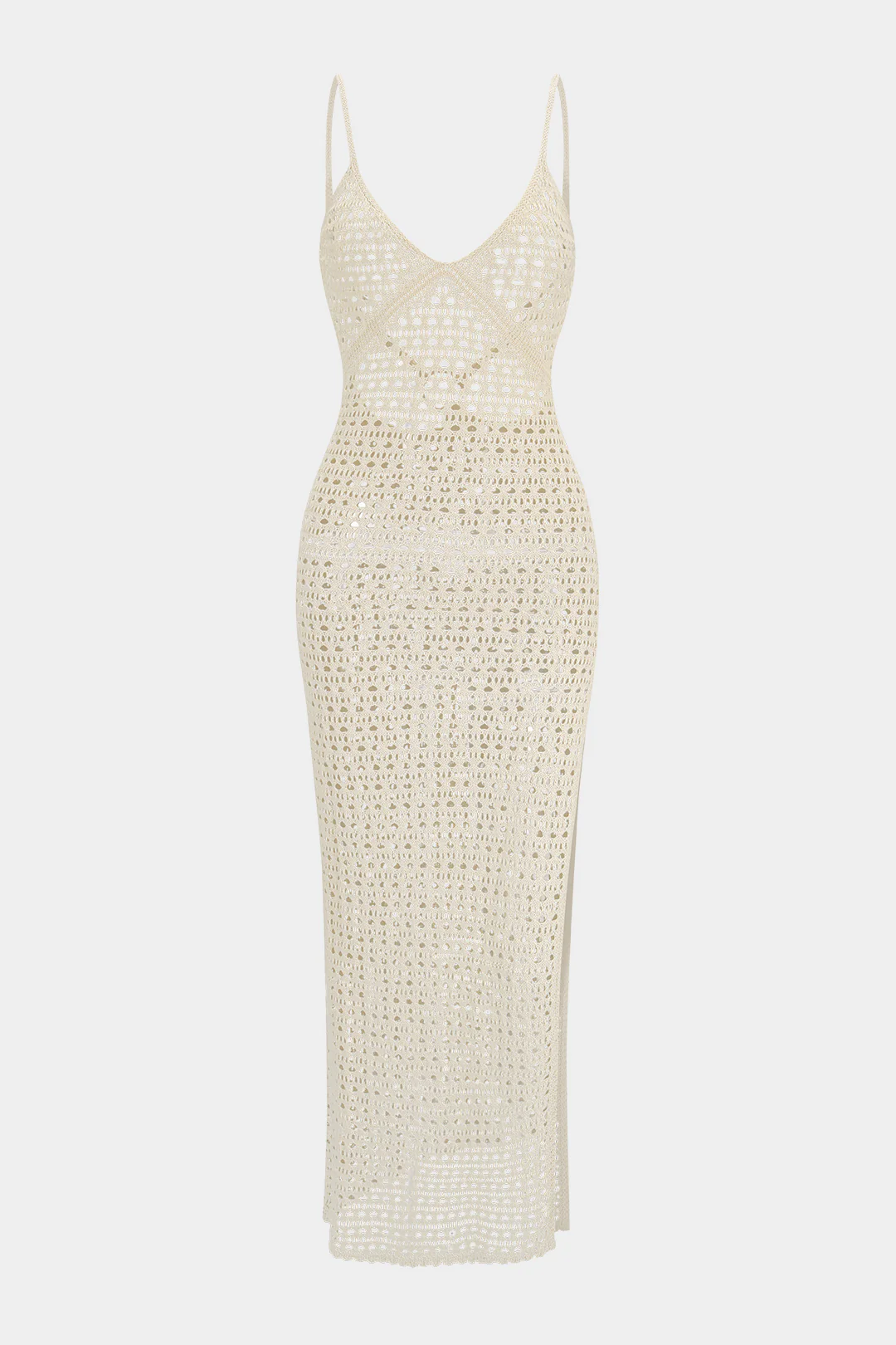 Knit Slip See-Through Cover Up - Image 6