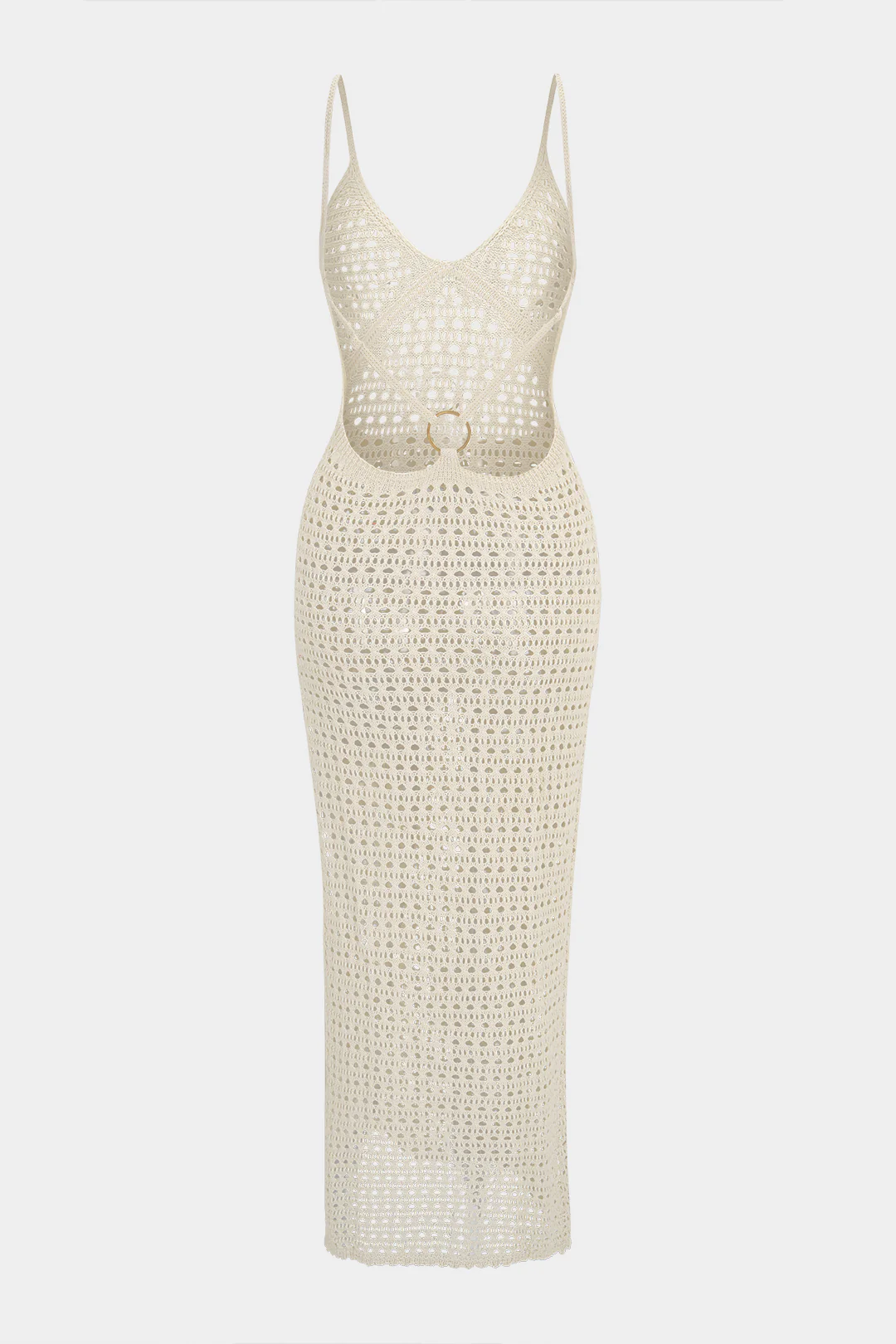 Knit Slip See-Through Cover Up - Image 7