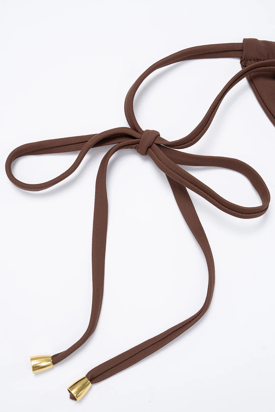 Metallic Halter Neck Tie-Up Bikini Set - Image 5