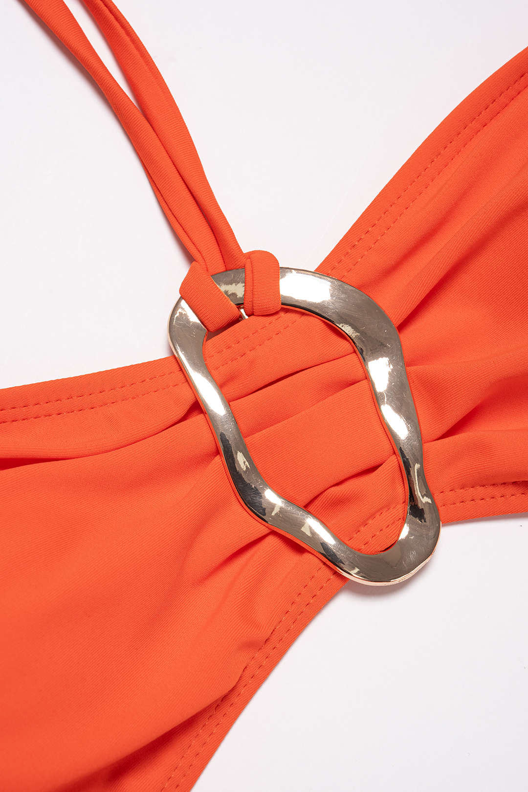 Halter Tie-Up Cut Out  Bikini Swimsuit - Image 3